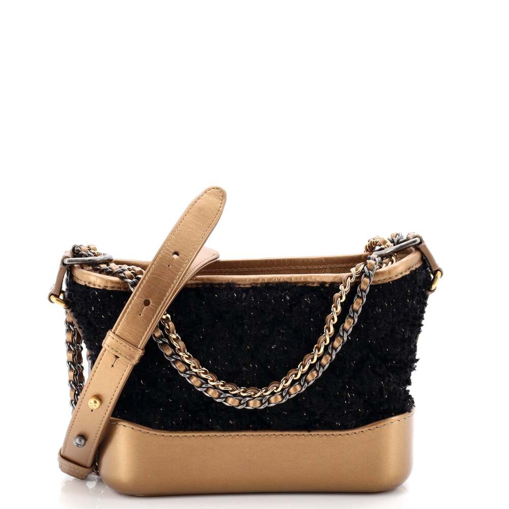 Chanel Gabrielle Hobo Quilted Tweed And #221057C25B
